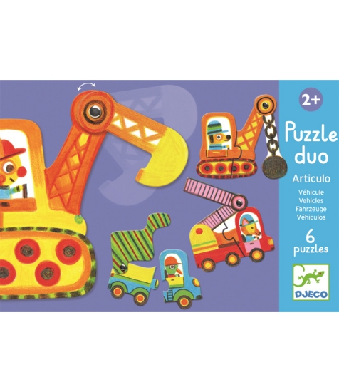 Imagine Puzzle duo mobil vehicule