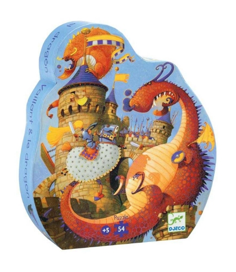 Imagine Puzzle Cavalerul si Dragonul