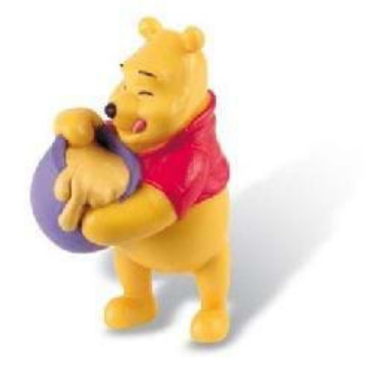 Imagine Pooh cu vasul de miere