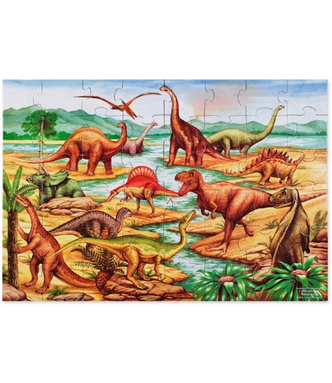 Imagine Puzzle de podea cu dinozauri