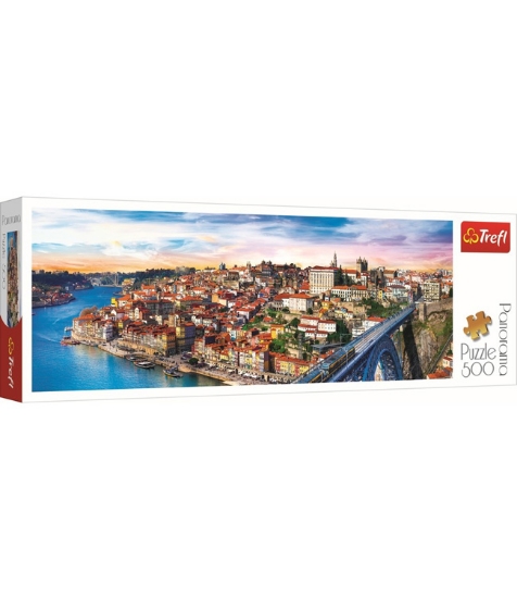 Imagine Puzzle Trefl 500 Porto Panorama Portugalia