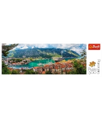 Imagine Puzzle Trefl 500 Panorama Orasul Kotor Muntenegru