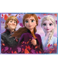 Imagine Puzzle Trefl 4In1 Frozen2 Calatorie Catre Necunoscut