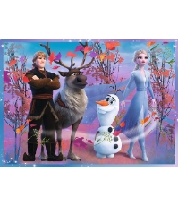 Imagine Puzzle Trefl 4In1 Frozen2 Calatorie Catre Necunoscut