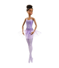 Imagine Papusa Barbie Balerina Creola cu Costum Lila