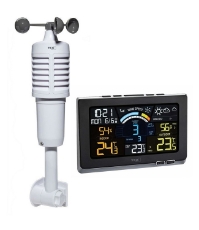 Imagine Statie meteo digitala Spring Breeze cu senzor extern wireless de temperatura, umiditate, viteza vant TFA 35.1140.01