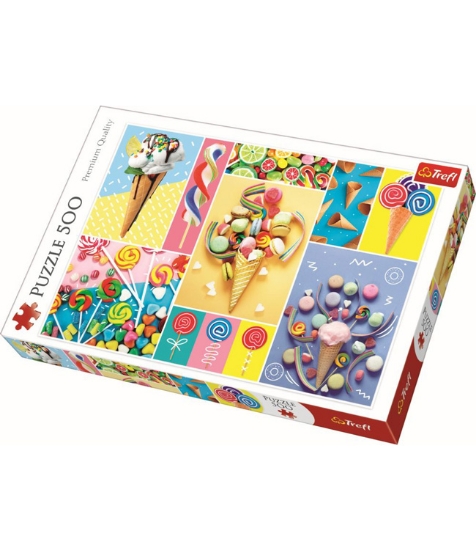 Imagine Puzzle Trefl 500 Dulciuri Delicioase