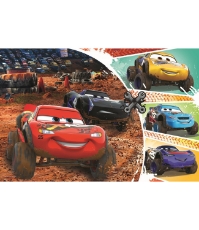 Imagine Puzzle Trefl 60 Fulger Mcqueen cu Prietenii