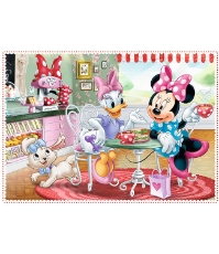 Imagine Puzzle Trefl 4In1 Minnie Mouse si Prietenii Ei