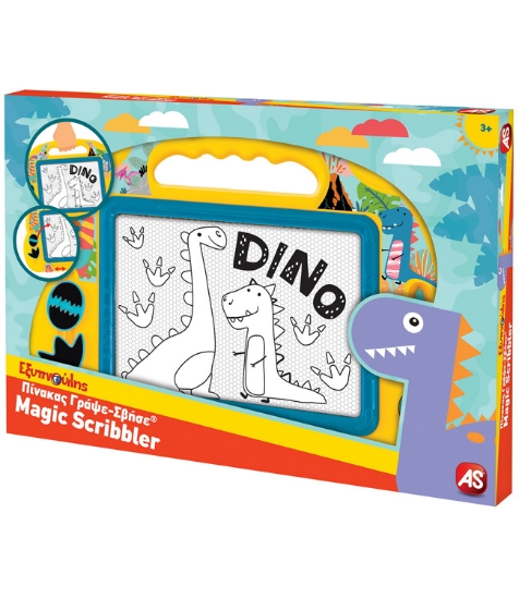 Imagine Tabla magnetica Magic Scribbler baby dinozaur