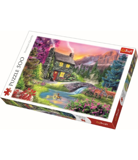 Imagine Puzzle Trefl 500 Muntele Idyll