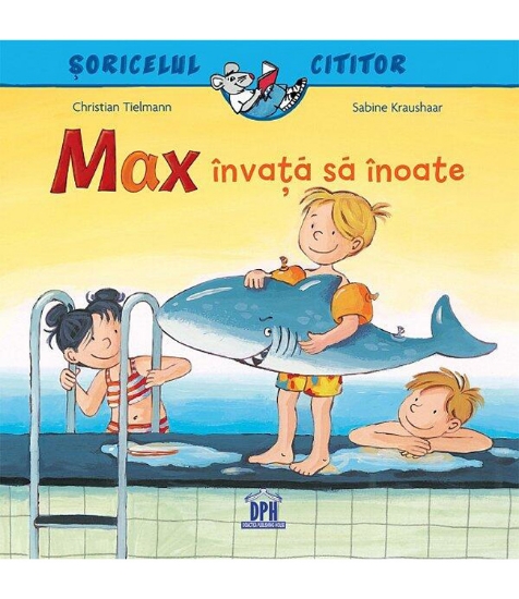 Imagine Soricelul cititor - Max invata sa inoate