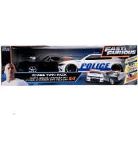 Imagine Set masinute Fast and Furious RC Toyota Supra&Dodge Charger SRT scara 1:16