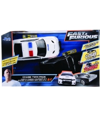 Imagine Set masinute Fast and Furious RC Toyota Supra&Dodge Charger SRT scara 1:16