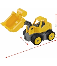 Imagine Buldozer Power Worker Mini Wheel Loader