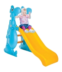 Imagine Tobogan Dino Slide yellow blue