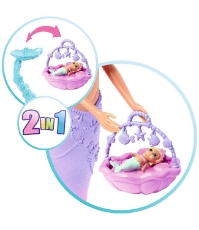 Imagine Set Steffi Love Mermaid Family papusa Steffy 29 cm, papusa Kevin 29 cm si accesorii