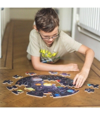 Imagine Puzzle de podea 360° - Sistemul solar