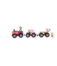 Imagine Tractor cu remorca si figurine, toys