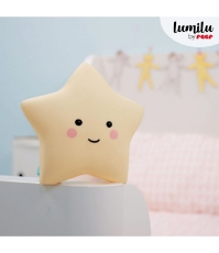 Imagine Lampa de veghe cu LED, cu oprire cronometrata, forma stea, galbena, Lumilu Sweet Dreams Star, 52265