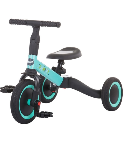 Imagine Tricicleta si bicicleta Smarty 2 in 1 mint