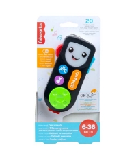 Imagine Fisher Price Laugh&Learn telecomanda interactiva in limba romana