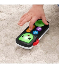 Imagine Fisher Price Laugh&Learn telecomanda interactiva in limba romana