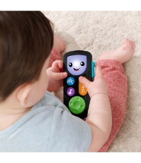 Imagine Fisher Price Laugh&Learn telecomanda interactiva in limba romana