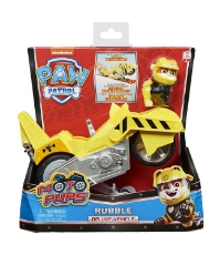 Imagine Patrula Catelusilor Moto Pups Rubble si motocicleta Deluxe