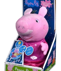 Imagine Peppa Pig plus Noapte Buna 25 cm