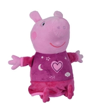 Imagine Peppa Pig plus Noapte Buna 25 cm