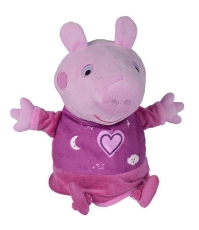 Imagine Peppa Pig plus Noapte Buna 25 cm