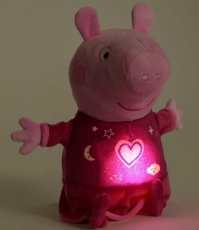 Imagine Peppa Pig plus Noapte Buna 25 cm