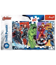 Imagine Puzzle Trefl Avengers 60 Invincibilii