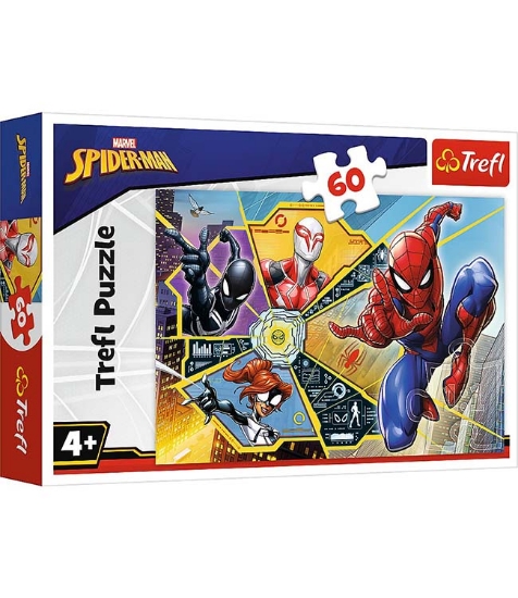 Imagine Puzzle Trefl 60 Spiderman Panza de paianjen