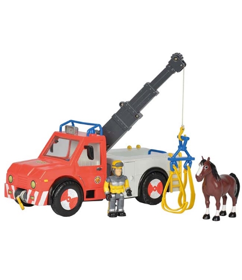 Imagine Masina de pompieri Fireman Sam Phoenix cu figurina si cal