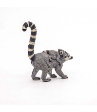 Imagine Figurina lemur cu pui