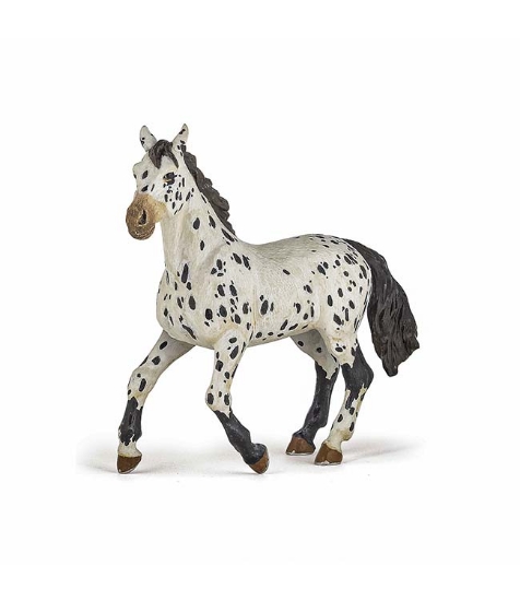 Imagine Figurina Iapa Appaloosa neagra