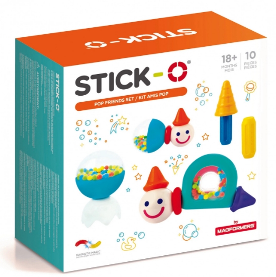 Imagine Joc cu magneti Stick-O, Prieteni pop