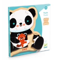 Imagine Puzzle lemn Ursuletul Panda,