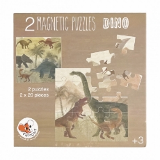 Imagine Puzzle magnetic, Dino,