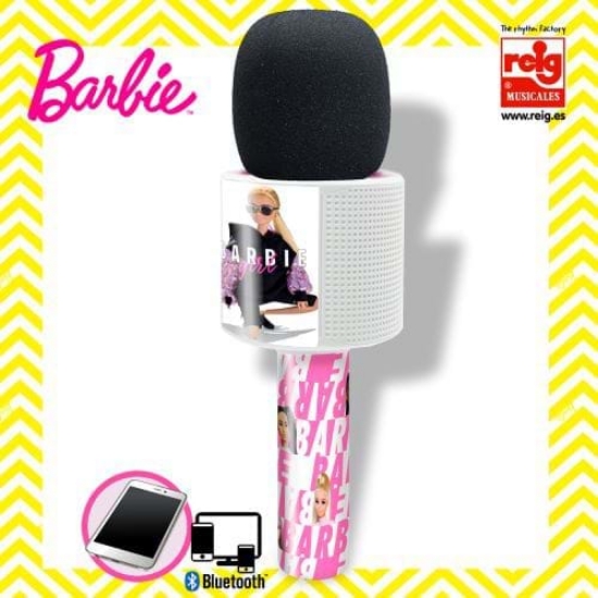 Imagine Microfon cu conexiune bluetooth Barbie