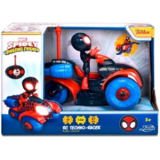 Imagine Masina Jada Toys RC Miles Morales Techno-Racer 1:24 17 cm cu telecomanda