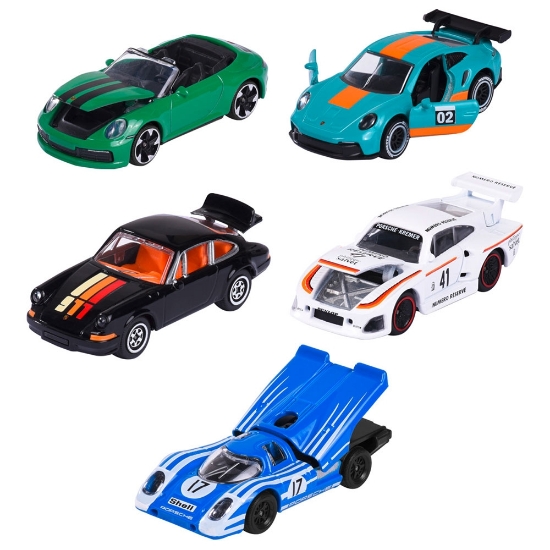 Imagine Set Porsche Motorsport cu 5 masinute