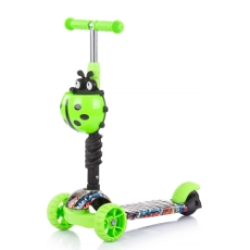 Imagine Trotineta Kiddy Evo 3 in 1 cu maner green graffiti