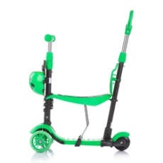 Imagine Trotineta Kiddy Evo 3 in 1 cu maner lime