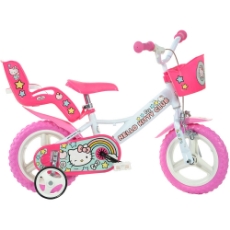 Imagine Bicicleta copii Dino Bikes 12' Hello Kitty