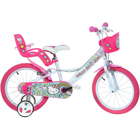 Imagine Bicicleta copii Dino Bikes 14' Hello Kitty