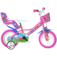 Imagine Bicicleta copii Dino Bikes 12' Peppa Pig