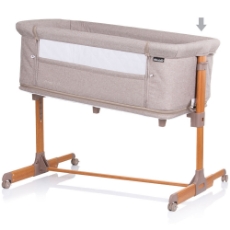 Imagine Patut Co-Sleeper si Tarc Mommy 'n Me beige wood